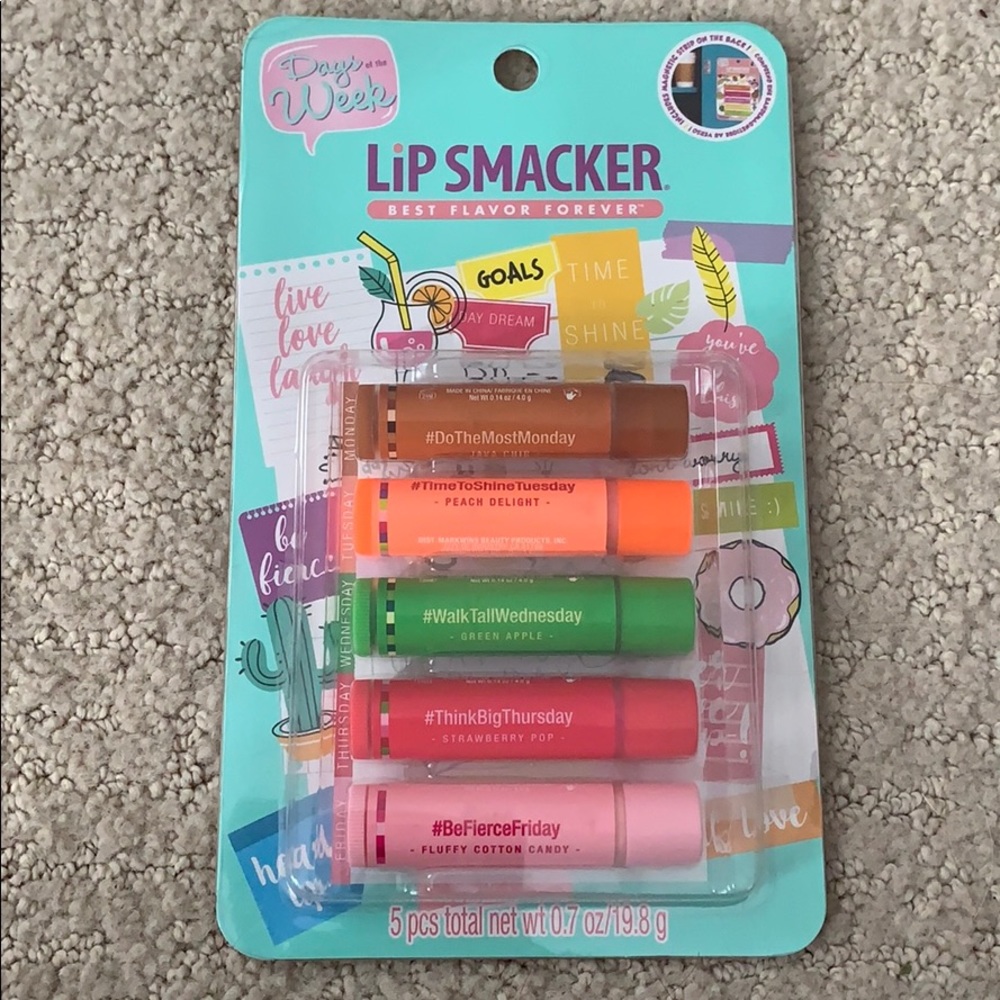 Lip Smacker- Days of the Week Lip Balm Set